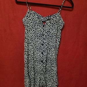 90'S BODY EXTERIOR'S-BUTTON UP W/ CRISSCROSS BACK SKORT/5/EGPLC